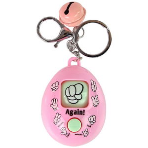 Elektroninis žaidimas Akmuo, popierius, žirklės“ raktų pakabukas