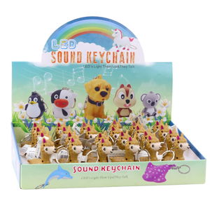 Raktų pakabukas su LED ir garsu Lama“