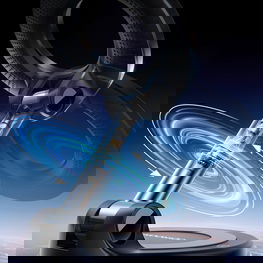 Magnetinis automobilinis laikiklis MagSafe pilkas