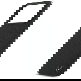 Telefono dėklas iPhone 17 Pro Max juodas oda Mercedes