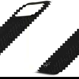 Telefono dėklas iPhone Air juodas odinis Mercedes