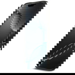 Telefono dėklas iPhone Air juodas odinis MagSafe Mercedes