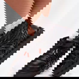 Women's snow boots on platform DFranklin DFSH370020 Black