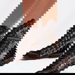 Moteriški juodi auliniai batai iš natūralios odos Maciejka