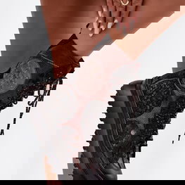 Rudi auliniai batai moterims su platforma Maciejka