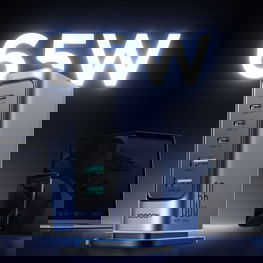 Kroviklis 65 W su 6 USB jungtimis ir UK kištuku