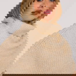 Smėlio spalvos kaklo šalikas Moe