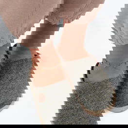 Moteriškos žalios kambarinės šlepetės Inblu