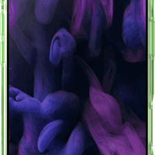 Permatomas žalias telefono dėklas iPhone 17 su MagSafe Laut