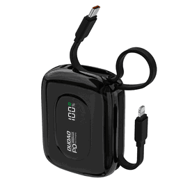 Išorinė baterija 10000 mAh su USB-C ir Lightning