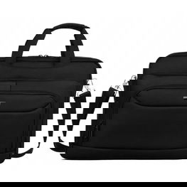 Kompiuterio krepšys juoda su peties dirželiu Rovicky