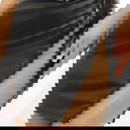 sijonas juodas su nėriniais