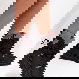 Sniego botai juodi su užtrauktuku Lee Cooper