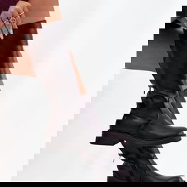 Auliniai moteriški Maciejka juodi su pašiltinimu – patogus pasirinkimas