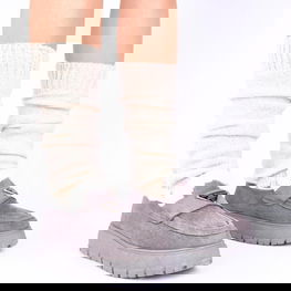 Mokasinai pašiltinti su platforma Kirby – komfortui kiekviename žingsnyje.