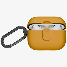 Dėklas AirPods Pro 3 geltonai pilkas Uniq