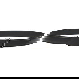 Diržas vyriškas juodos spalvos Nordee