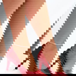 Aukštakulniai moteriški raudoni Sergio Leone