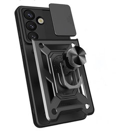 Dėklas Samsung Galaxy S26 Plus juodas Hybrid Armor Camshield