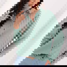 Marškiniai moterims ilgomis rankovėmis Lakerta