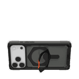 Dėklas telefonui iPhone 17 Pro Max su MagSafe juodas ir oranžinis UAG