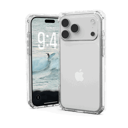 Dėklas telefonui iPhone 17 Pro Max permatomas UAG