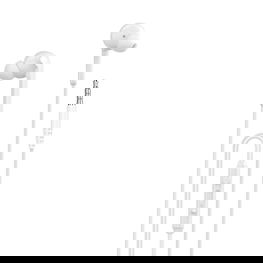 Ausinės į ausis su 3,5 mm jungtimi baltos