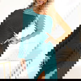 Vakarinė suknelė moterims ilga su skeltuku Numoco