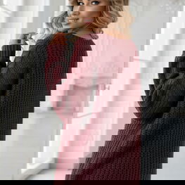 Megztinis moterims laisvo silueto Numoco