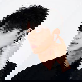 Belaidės ausinės į ausis Bluetooth 5.4 IPX4 pilkos QCY