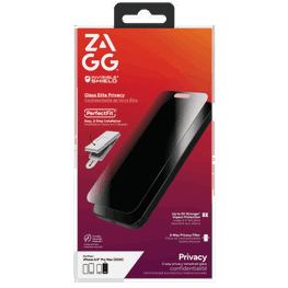 Grūdintas stiklas telefonui iPhone 17 Pro Max su privatumo apsauga ZAGG