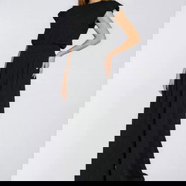 Kombinezonas ilgarankovis juodas Nife