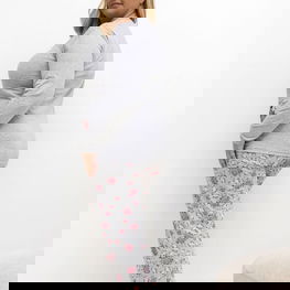 Moteriška pižama Plus Size Forever Pink