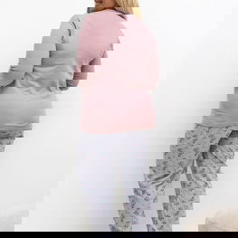 Moteriška pižama Plus Size Forever Pink