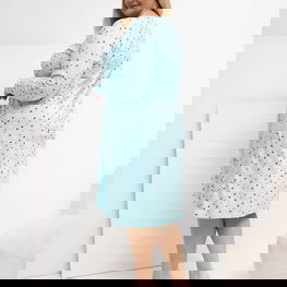 Moteriška naktinukė Plus Size Forever Pink