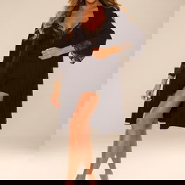 Moteriškas chalatas Nadia juodas