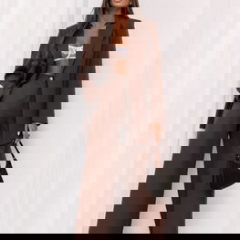 Moteriškas kostiumas su švarku ir plačiomis kelnėmis LaBalancia