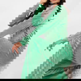 Moteriškas veliūrinis sportinis kostiumas Lakerta