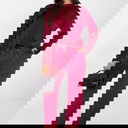 Moteriškas veliūrinis laisvalaikio kostiumas Lakerta