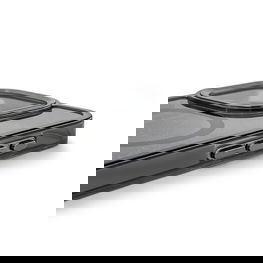 Dėklas telefonui Samsung Galaxy S26 su blizgučiais, suderinamas su MagSafe, juodas