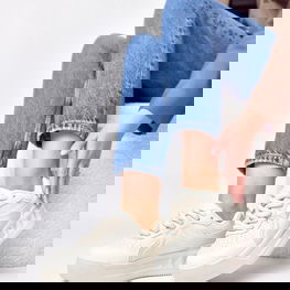 Moteriški kedai ant platformos smėlio spalvos Alessandra