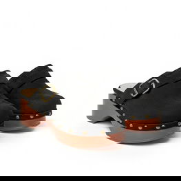 Moteriški klumpės iš ekozomšos juodos Floriane