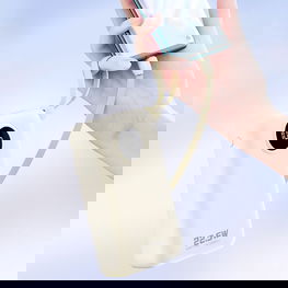 Išorinė baterija 20000 mAh 22,5 W su USB-C ir Lightning laidais balta