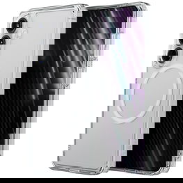 Dėklas telefonui Samsung Galaxy S26 su Magclick įkrovimu permatomas Uniq