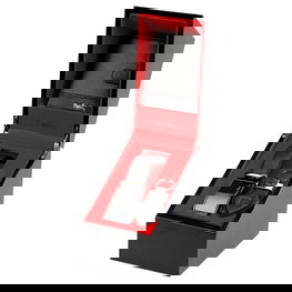 Vyriškas dovanų rinkinys su diržu, raktų pakabuku ir pinigine Pierre Cardin