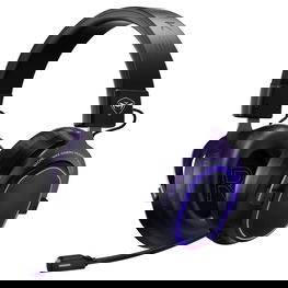 Belaidės žaidimų ausinės Machenike GX30 Pro, juodos