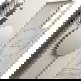 Telefono dėklas Samsung Galaxy S26, MagSafe, smėlio (Ringke)