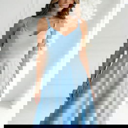 Vakarinė suknelė moterims iš poliesterio su 7 % elastano