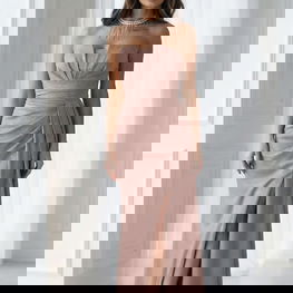 Ilga vakarinė suknelė moterims, šviesiai žalia