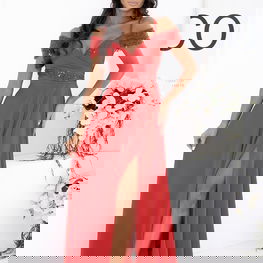 Suknelė iš medvilnės mišinio